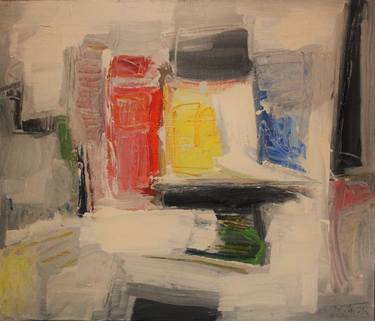 Print of Abstract Expressionism Architecture Paintings by ernesto di battista