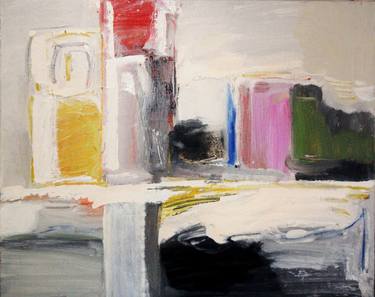 Print of Abstract Expressionism Architecture Paintings by ernesto di battista