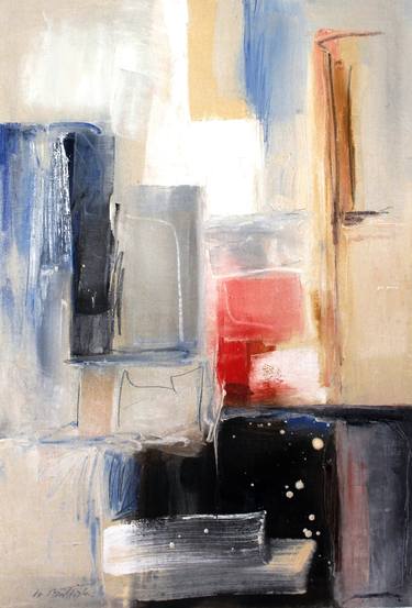 Print of Abstract Expressionism Cities Paintings by ernesto di battista
