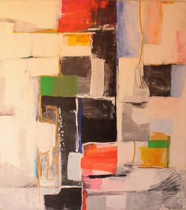 Original Cubism Abstract Paintings by ernesto di battista