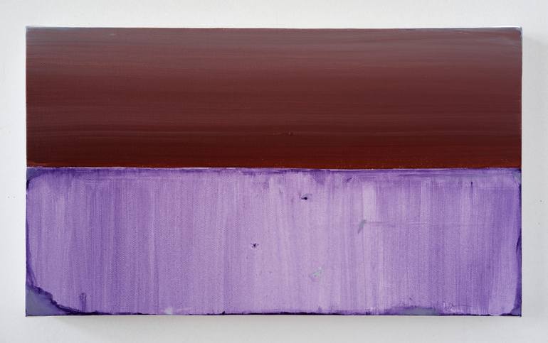Original Abstract Expressionism Abstract Painting by Matthieu Van Riel