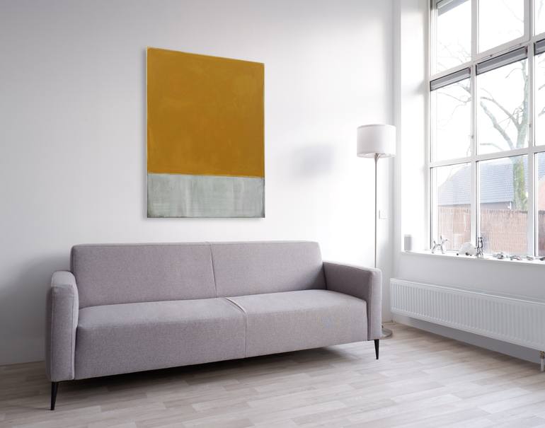 Original Abstract Expressionism Abstract Painting by Matthieu Van Riel