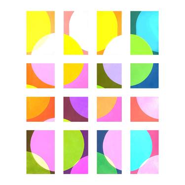 Original Abstract Geometric Sculpture by Seda Saar
