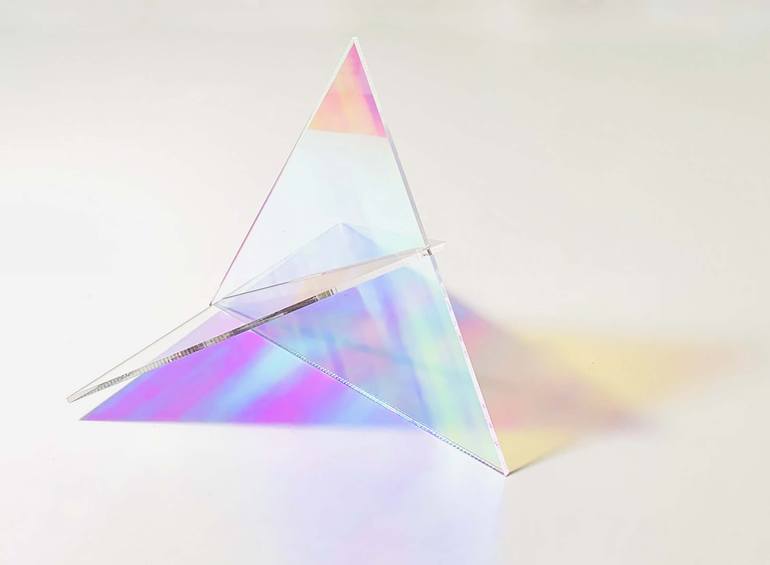 Original Futurism Abstract Sculpture by Seda B Saar