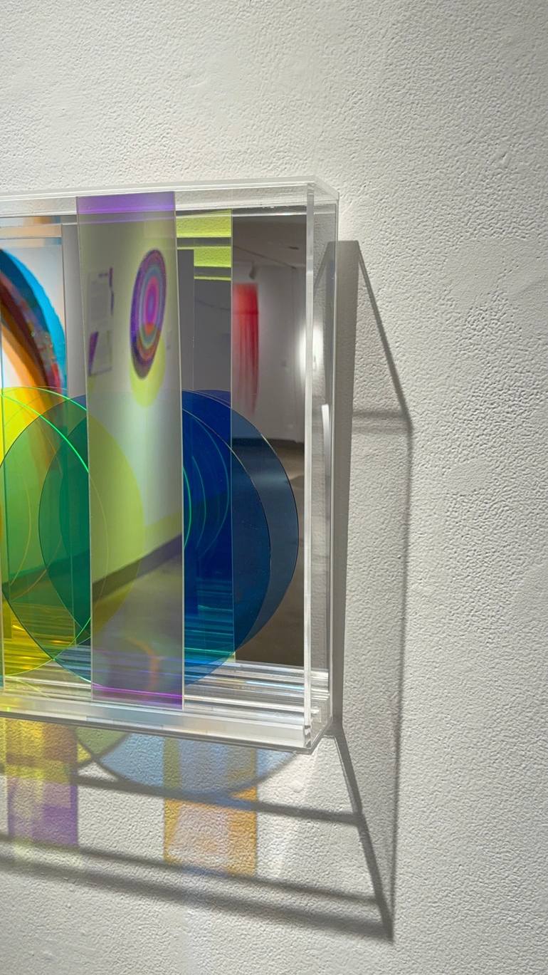 Original Abstract Geometric Sculpture by Seda B Saar