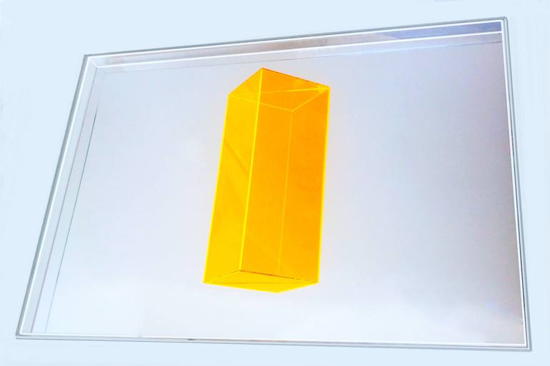 Original Abstract Geometric Sculpture by Seda B Saar
