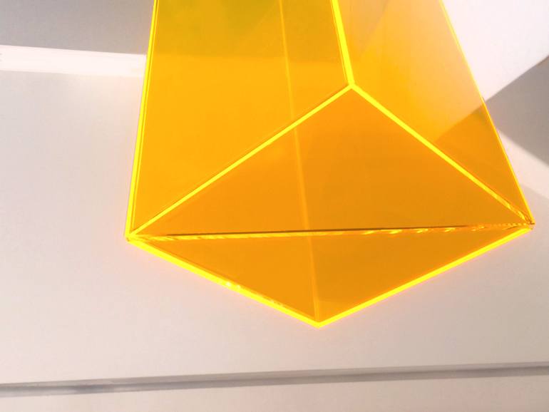 Original Abstract Geometric Sculpture by Seda B Saar