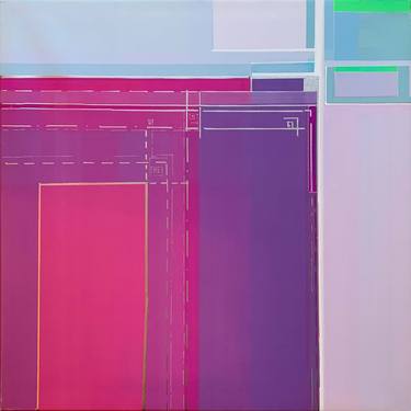 Saatchi Art Artist Seda Saar; Painting, “Cubed in Pink II (C4)” #art