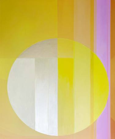 Original Abstract Geometric Paintings by Seda Saar