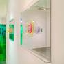 Installation at Solo Exhibit : Polyhedrons: Art + Reality are one , Gallery 825, Los Angeles