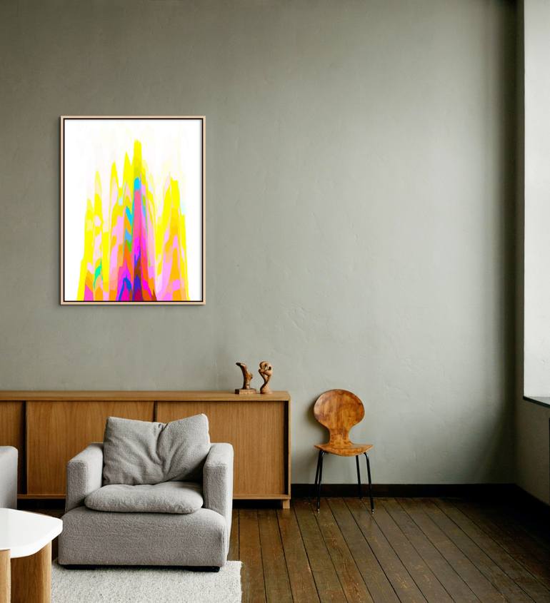 Original Minimalism Abstract Painting by Seda B Saar