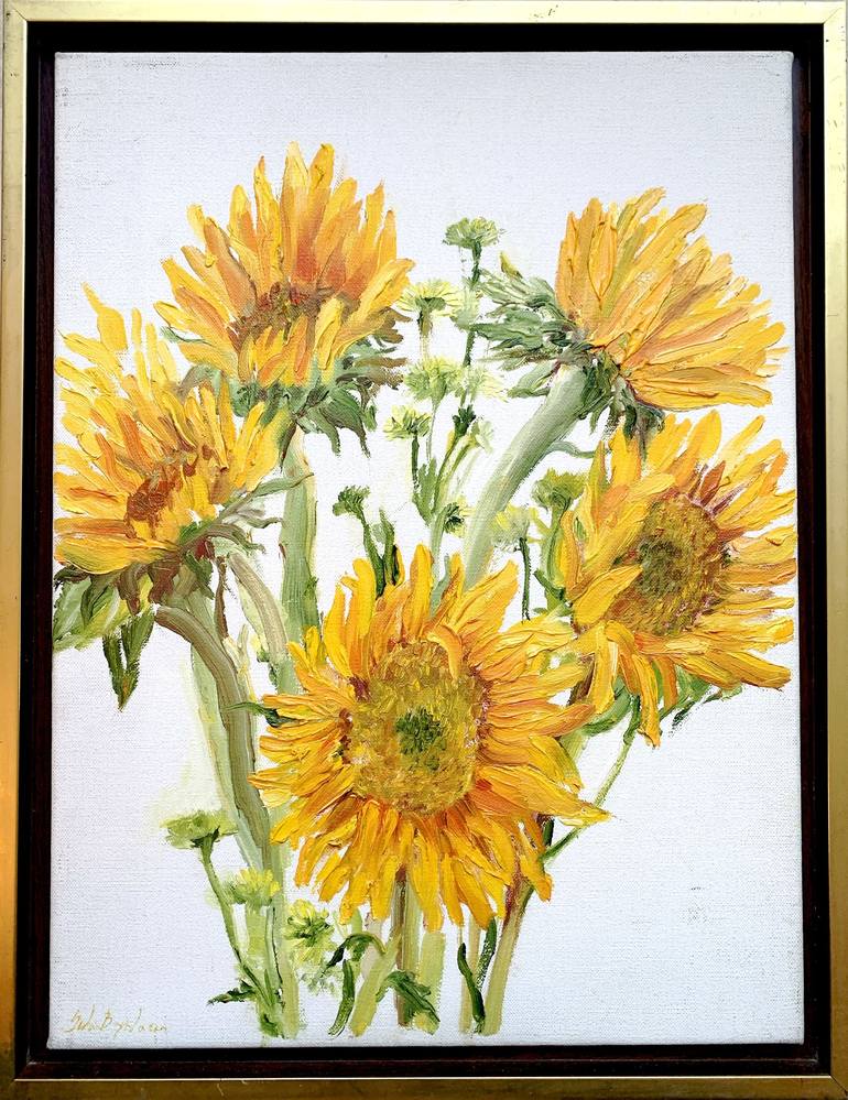 Original Botanic Painting by Seda Saar