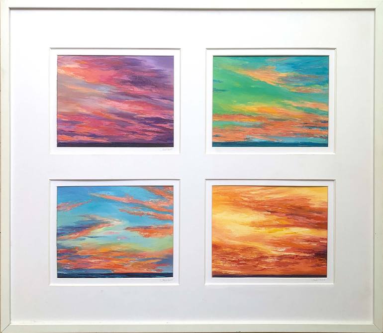 Original Expressionism Light Painting by Seda B Saar
