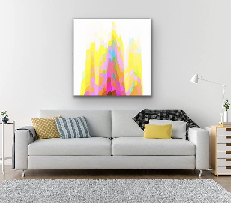 Original Abstract Painting by Seda Saar