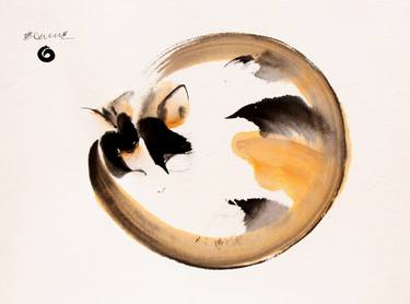 Print of Minimalism Animal Paintings by Endre Penovác
