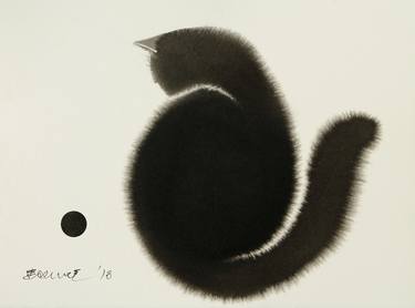 Print of Minimalism Animal Paintings by Endre Penovác