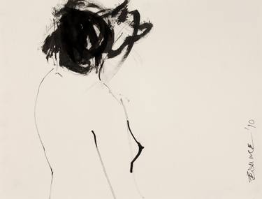 Print of Abstract Nude Drawings by Endre Penovác