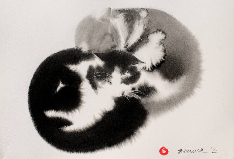 "Cat Couple" - Print