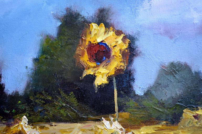 Original Conceptual Landscape Painting by Elena Lukina