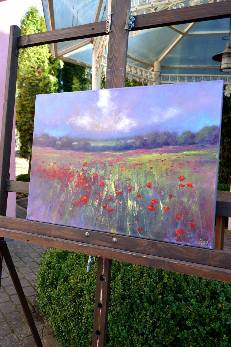 Original Landscape Painting by Elena Lukina