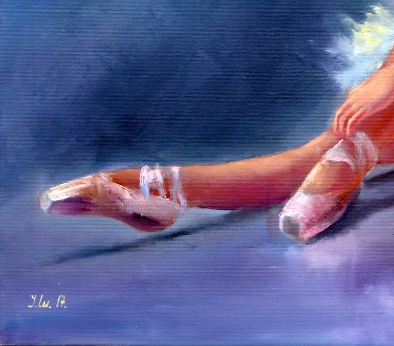 Original Expressionism Body Painting by Elena Lukina