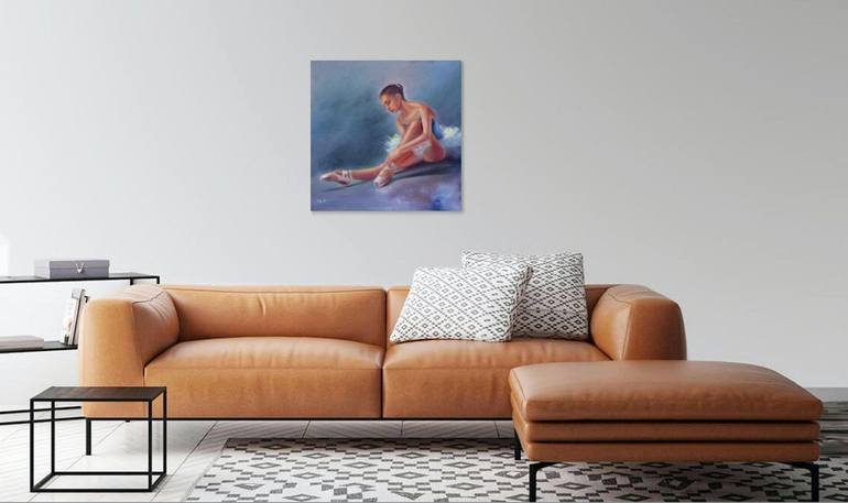 Original Expressionism Body Painting by Elena Lukina