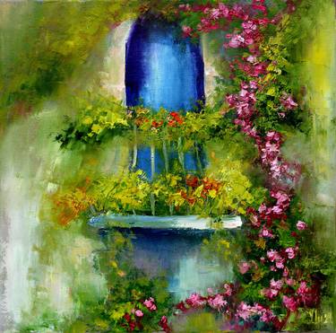 Print of Expressionism Garden Paintings by Elena Lukina