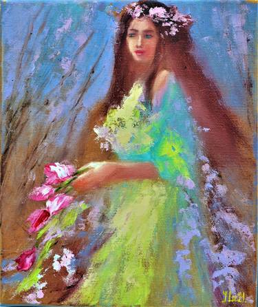 Original Floral Paintings by Elena Lukina