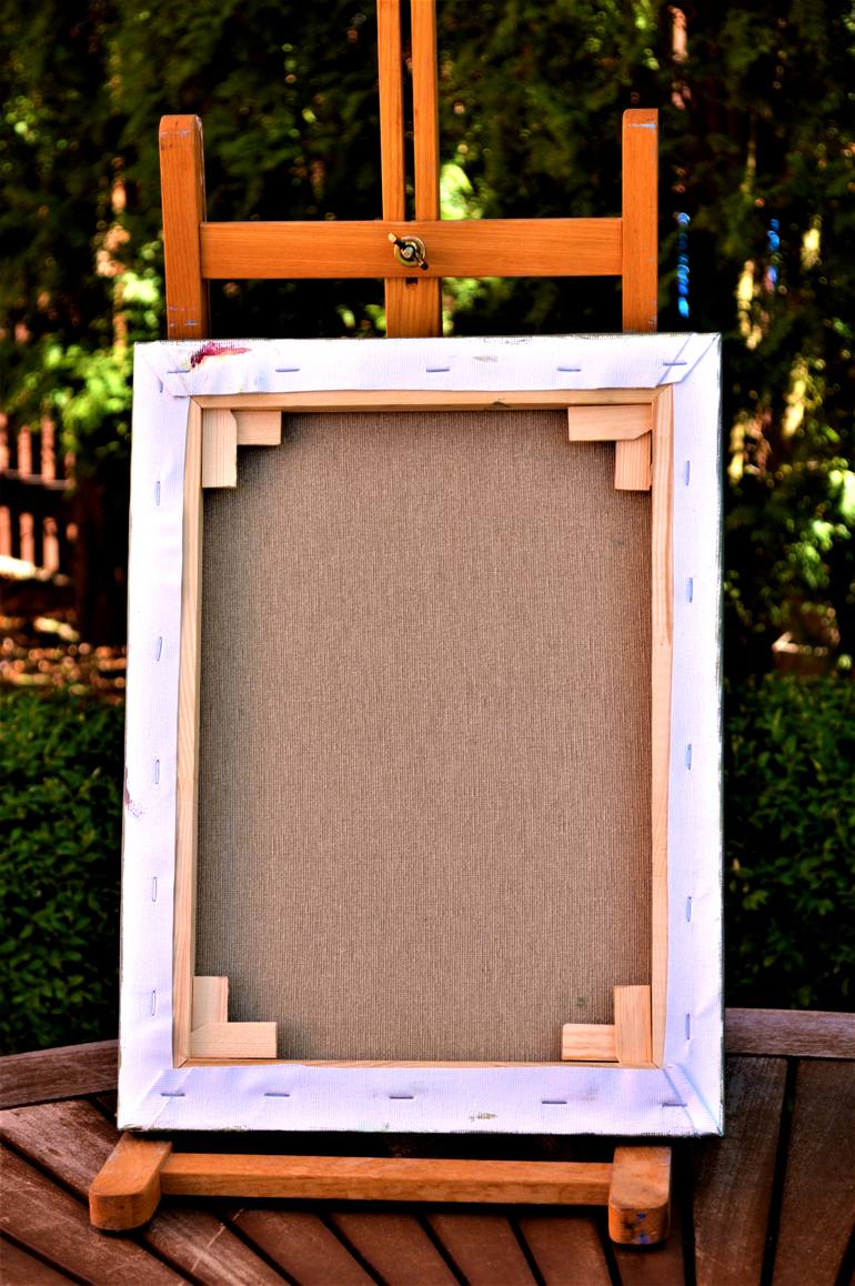 Original Expressionism Landscape Painting by Elena Lukina