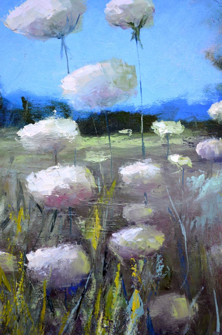 Original Expressionism Landscape Painting by Elena Lukina