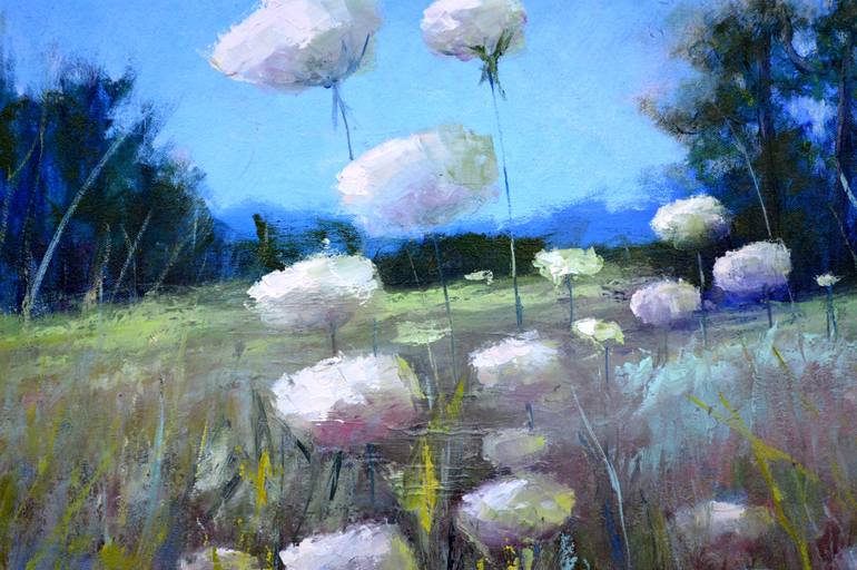 Original Expressionism Landscape Painting by Elena Lukina