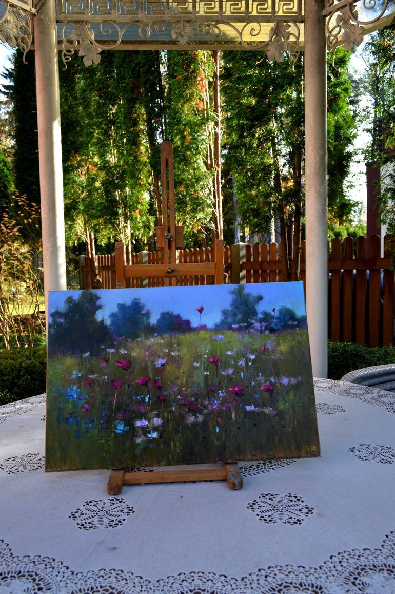 Original Landscape Painting by Elena Lukina