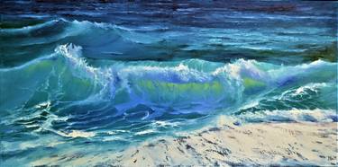 Original Expressionism Seascape Paintings by Elena Lukina