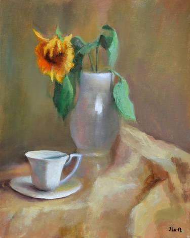 Print of Expressionism Still Life Paintings by Elena Lukina