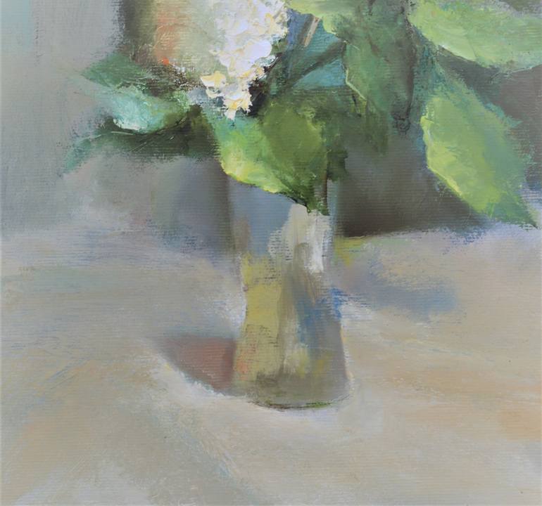 Original Expressionism Still Life Painting by Elena Lukina