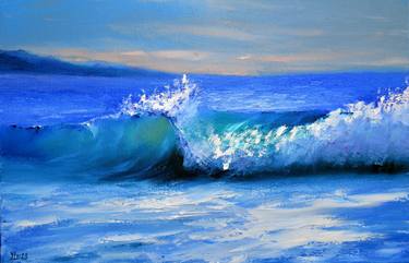 Original Beach Paintings by Elena Lukina