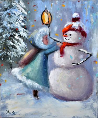 Dress up the snowman! thumb