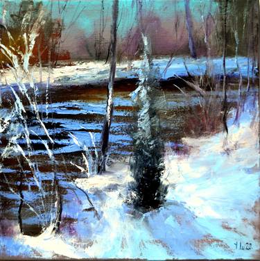 Print of Landscape Paintings by Elena Lukina