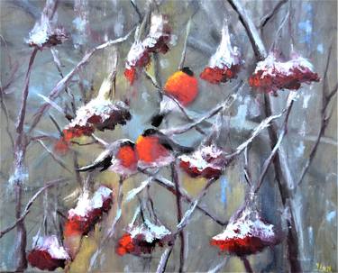 Print of Seasons Paintings by Elena Lukina