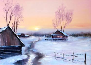 Original Impressionism Landscape Paintings by Elena Lukina
