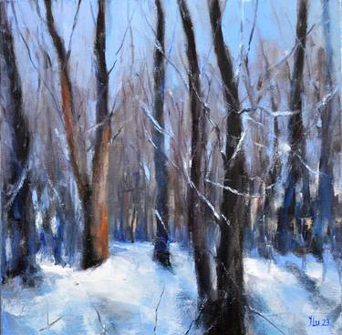 Original Expressionism Landscape Paintings by Elena Lukina