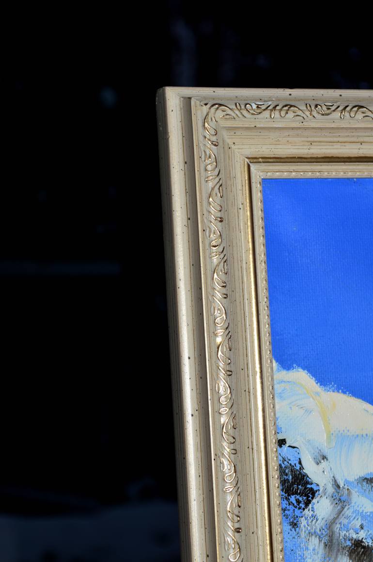 Original Expressionism Landscape Painting by Elena Lukina