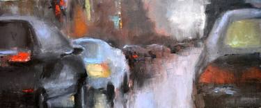 Print of Expressionism Cities Paintings by Elena Lukina