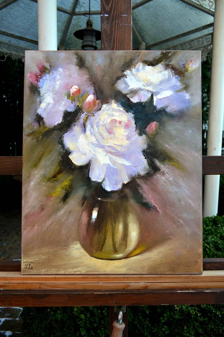 Original Still Life Painting by Elena Lukina