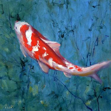 Original Expressionism Animal Paintings by Elena Lukina