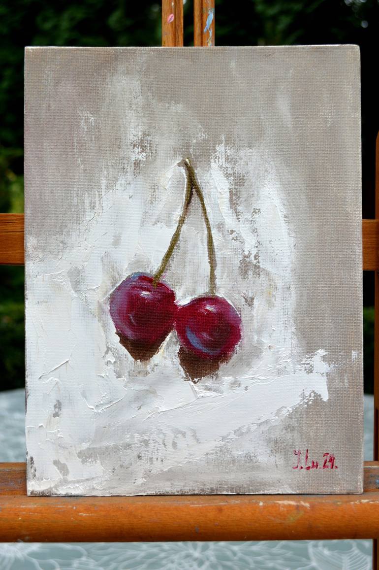 Original Contemporary Food & Drink Painting by Elena Lukina