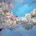Flowering branch by Elena Lukina