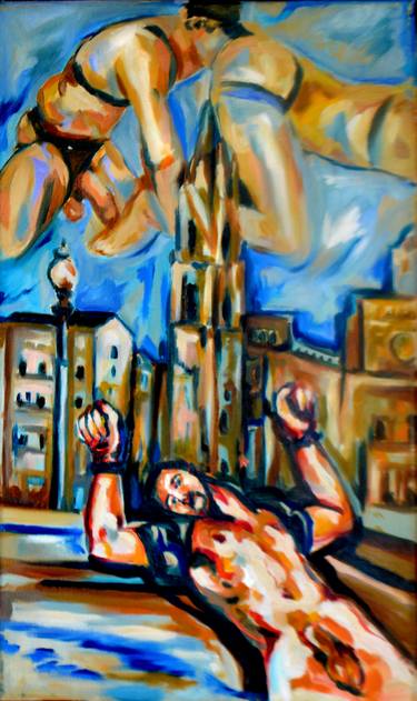 Original Fine Art Erotic Paintings by Sebastian Moreno Coronel