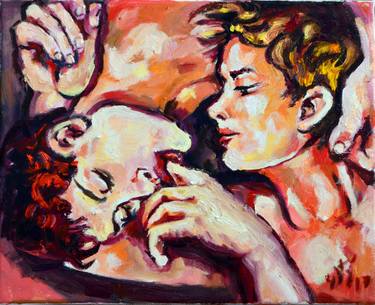 Original Erotic Paintings by Sebastian Moreno Coronel