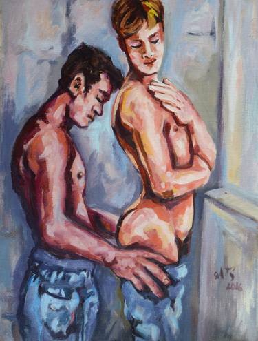 Original Erotic Paintings by Sebastian Moreno Coronel